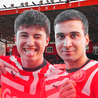 els creadors de contingut menys oficials del #GironaFC ❤️🤍❤️ 
cada dimarts i dijous + els caps de setmana de partit a Twitch 👾