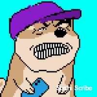 scribesusiih10's profile picture. nft solana crypto memecoins pepe  eth btc community builder web3