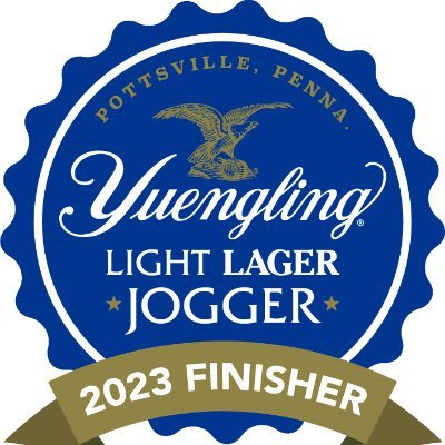 Official Twitter feed of The Yuengling Light Lager Jogger 5k. Half run, half fun! Finishes at Old Yuengling Brewery. #LagerJogger.
