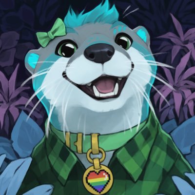 Cloudy_Ott's profile picture. A dork with a passion for making VRChat videos / 31 / Male / Gay / Taken / Used to be a husky but then an otter bit me D: / Retweets are often NSFW