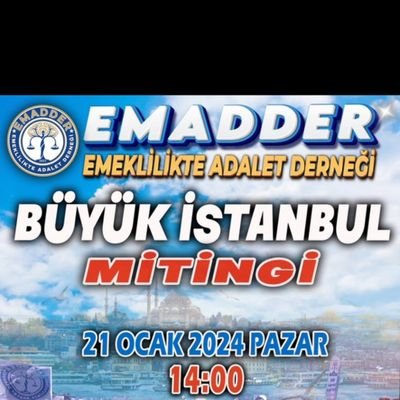Emaddere's profile picture. Emeklilikte adalet derneği üyesi olarak bu haklı davamızı sonuna kadar sürdüreceğiz...
