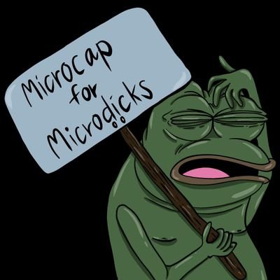 God hates MEMEs !
Website coming soon. Microcap for Microdicks. #Fairlaunch #solana https://t.co/CoKrwlpOGn