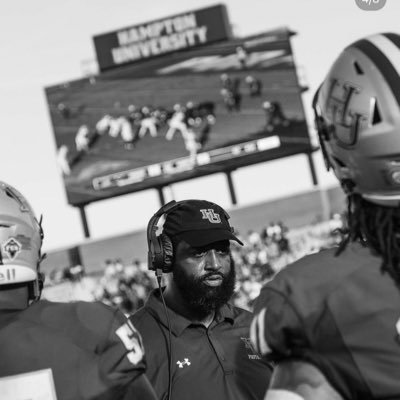 Hampton Defensive Line Coach Former NFL Defensive Lineman Tar Heel #GOC