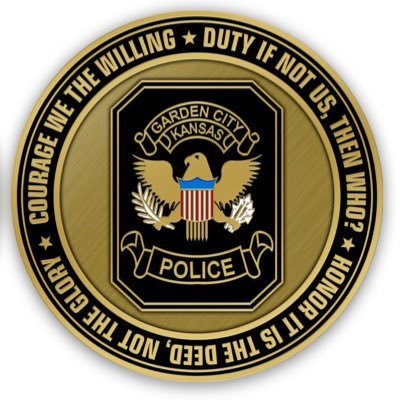 The official account for the Garden City (KS) Police Department. 
Duty | Honor | Courage    THIS PAGE IS NOT MONITORED 24/7.