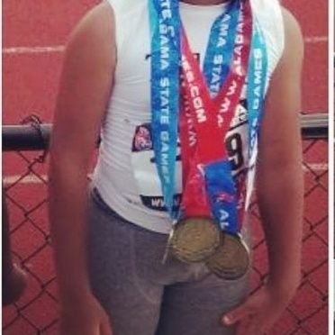 Alabama State Champion 400m,200m,100m 
5 Sport Athlete