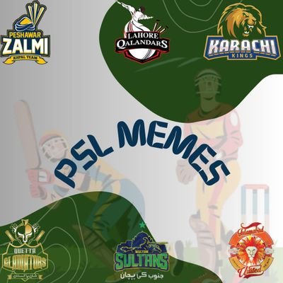 Only about Memes related to Pakistan Super League 🏏