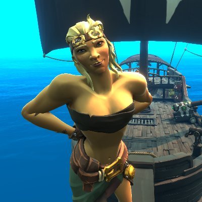 LinhNgPirate's profile picture. Lazy Sea of Thieves player,  Wishing for a Poonie plushy.