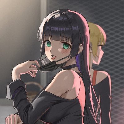 The neighborhood slut at your service! How can she assist you today?
All credit goes to the respective artists.