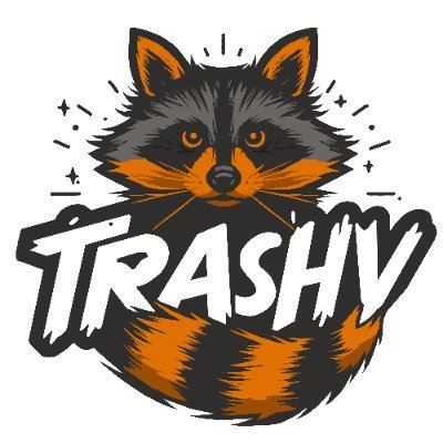 Raccoon's stash of Furry stickers and Apparel