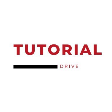 TutorialDrive's profile picture. 
