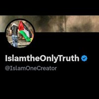 IslamTheOnlyTruth(@IslamOneCreator) 's Twitter Profile Photo