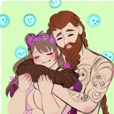 We are a husband and wife duo who love streaming and raising money for charity. 💖Art of us #SlothAndEmmaArt Profile Pic:@_Whimzee Banner:@valhalla_art