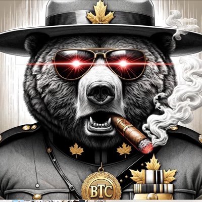 A cantankerous bear from Northern California. Caution - A bit of a murder hornet, who calls it like he sees it, but he doesn't see all that well! #bitcoin