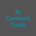 AI Content Tools (@AI_Content_List) Twitter profile photo