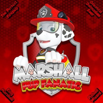 Fan account dedicated to Marshall the Dalmatian (from PAW Patrol)!
I post daily pics, weekly wipeouts, and other goodies!
All content is safe | I don't roleplay