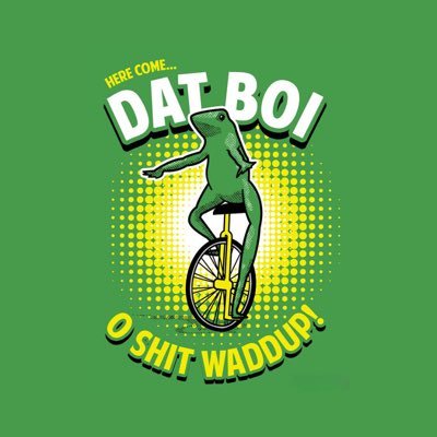 Unicycling through the web of laughs. The DATBOI iconic meme returns. https://t.co/cFqxVvsPEB