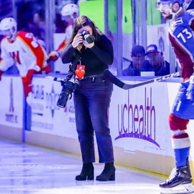 LSC @NHL | Team Photographer @ColoradoEagles | Social Freelance @NWSL | Available for Assignment | she/her