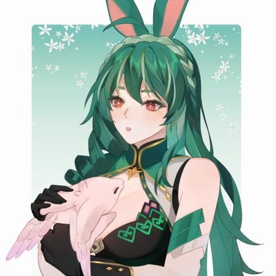 🔞
Hello Everybunny, I am your gaming  #Buntuber #Vtuber 18+ she/her. Husbando/Wifu collector. 
 Throne - https://t.co/7G7GrpWHcr 🎨 art tag #bunnybuttart