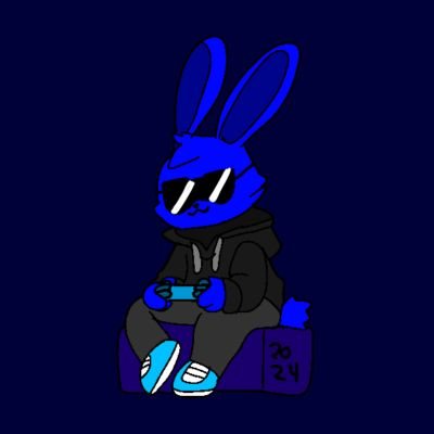 (Blue🐰) (Human ver. @TDoodleFPlus) (Artist/animator and gaming only)