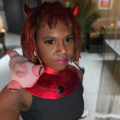 (NSFW) She/They, lvl 30. We don't do masculine energy here. dress up to get pegged down! 🍆💃 19 and up only!