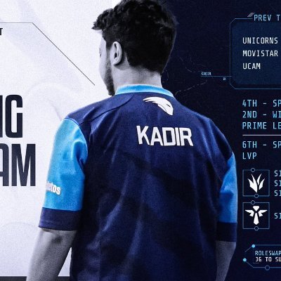 Prev Support for @FnaticTQ 🇳🇱🇹🇷 Kadir@prodigy-agency.gg / Challenger Jungler