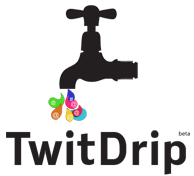 TwitDrip is an App that allows you to regulate your tweets easily: Leaking Tweets. Make your own twits be like drops! Ex. Wenesdays from 9am to 11pm every 5 min