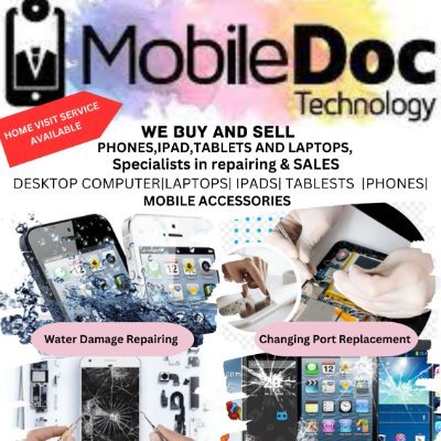 MobileDoc gadgets repair canter stablished in 2020. Specialist in Mobile Phone Tablet and iPad Repairs of all makes & models. Laptop and computer repair.