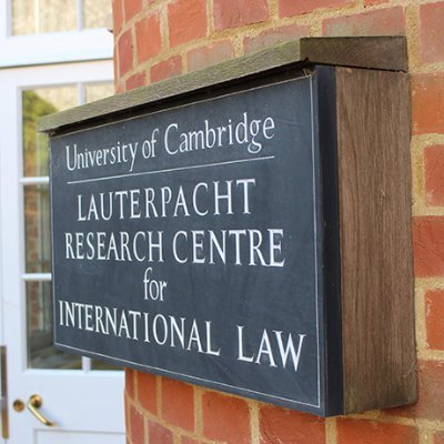 The Lauterpacht Centre is part of the Faculty of Law and the scholarly home of international law at the University of Cambridge, UK. https://t.co/9CFS4OiJRv