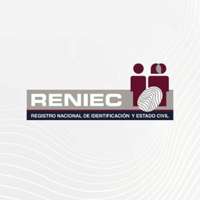 Organismo autónomo encargado de la identificación de los peruanos, otorga el DNI, registra hechos vitales y actualiza el padrón electoral.