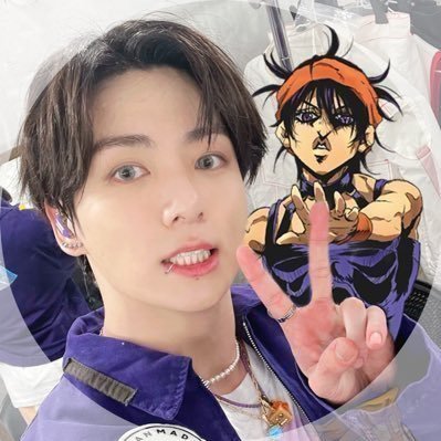 ✧･ﾟ: #JUNGKOOK: Volare Vía!*:･ﾟ✧ 💕BTS, TXT, JJBA💕🧡Narancia’s Mom🧡 Banner: @dudatrovaoazul || Fan Account || 🇬🇹