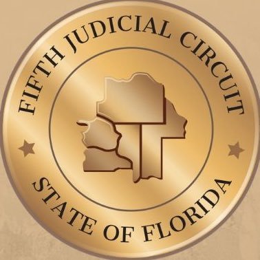 The Fifth Judicial Circuit Court of Florida, serving Citrus, Hernando, Lake, Marion, and Sumter Counties. Terms of Use at https://t.co/6cyFwOfxcr