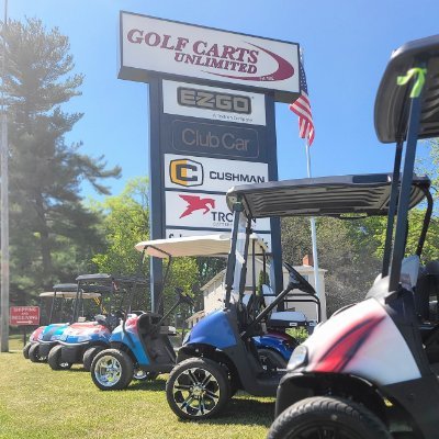 Golf Carts Unlimited is the premier E-Z-GO, Cushman, and Club Car dealer in the Northeast.