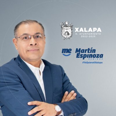Regidor del Ayuntamiento de Xalapa y presidente de las comisiones de Limpia Pública y Salud.
Quiero que Xalapa sea la ciudad más limpia de todo Veracruz.