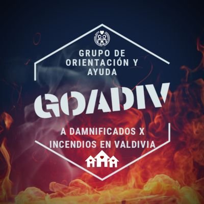 Grupo De orientacion y ayuda  a damnificados x incendios en Valdivia