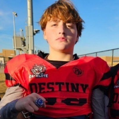 Caleb Castaneda Student/athlete c/o 2028 8th grade LT/RT RG/LG. Chisholm trail middle school 6,1 215Lb 4.0GPA FBU AUSTIN 🟪⬛️unity select 🟩⬛️28 elite 🟥⬛️