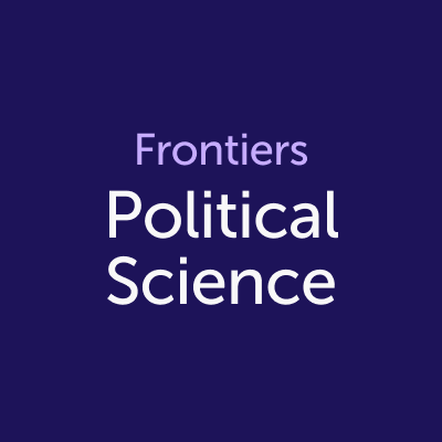 Research and updates from Frontiers in Political Science, an #openaccess journal published by @FrontiersIn.