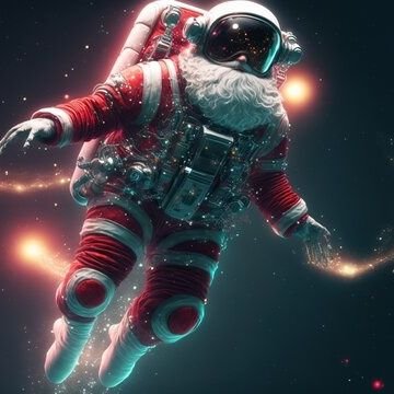 not your santa just space santa