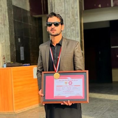 Gold Medalist at Abdul Wali Khan University Mardan, Physicist,Cricketer,Ex Islamian, Ex director finance ASC, ex president sws, BFP and ..........