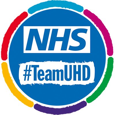 We are Royal Bournemouth, Christchurch, and Poole hospitals. We are #TeamUHD 💙