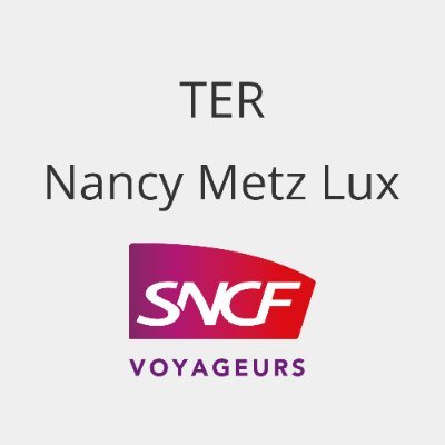 Bienvenue sur @TERNancyMetzLux. Besoin d’information ? Nous répondons à vos questions sur le trafic, l’actualité du Lun au Ven de 6h15 à 20h15.