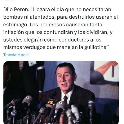 PERONISTA Y BASTA