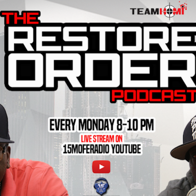 Restore Order Podcast hosted by Heavy Bags, Swave Sevah & Ike P