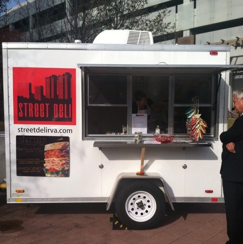 StreetDeliRVA's profile picture. Deli Cart & Catering in RVA! Paninis, sandwiches & salads 10th & Byrd Streets