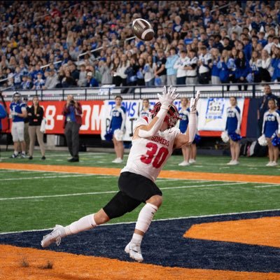 deanpalazzolo30's profile picture. Somers Football | RB/WR/KR/PR| Lacrosse| 2026 | 4.5 40-yard dash | 3.7 GPA| 2023 and 2024 league WR MVP, 1st team all state, all section, academic  all American