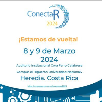 Encuentro Internacional de Usuarios R en Latinoamérica: Conectando Industria, Enseñanza, Ciencia Ciudadana, Ciencia Abierta. Fechas: 8 y 9 de marzo 2024