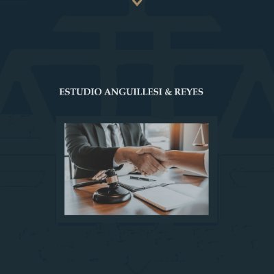 Estudio jurídico Anguillesi & Reyes

Notas completas en:
https://t.co/HhNYs9Hmm5
https://t.co/EkcMoRmQrc