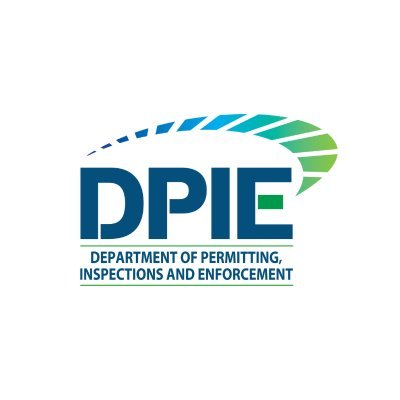 DPIE oversees licensing, permitting, inspections, and property code enforcement for the County.