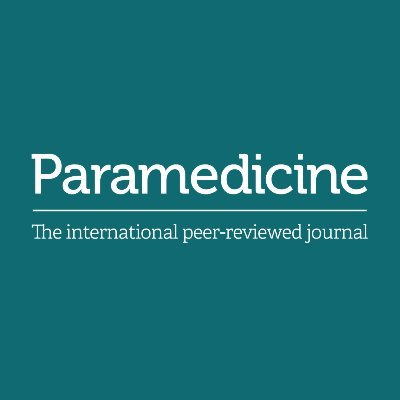 The official peer-reviewed international journal of the Australasian College of Paramedicine @ACParamedicine and the Paramedic Chiefs of Canada @ParamedicChiefs