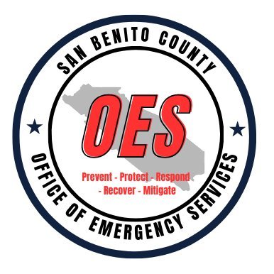 San Benito County Office of Emergency Services. For informational purposes only. Not monitored 24/7. Dial 911 for emergency assistance.