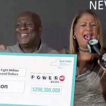 I'm Dave Johnson the winner of the powerball lottery I won $283.3 million I'm giving out $30,000 to my first 2k followers...